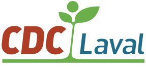 Logo Corporation de dév. comm. de Laval