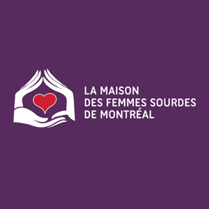 Logo La maison des femmes sourdes de Montréal