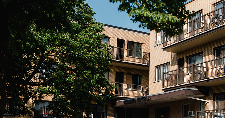 Photo d'immeubles multi-logement